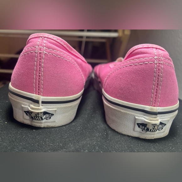 Vans Low Tops Shoes Lot of 2- Pink & Blue - Women’s Size 8.5 & Men’s Size 7 - Picture 12 of 16